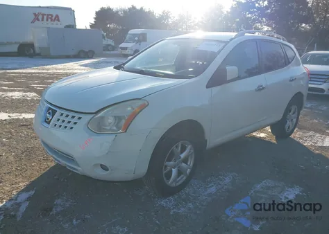 2010 Nissan Rogue Sl из США, поврежденный, VIN JN8AS5MT2AW503211